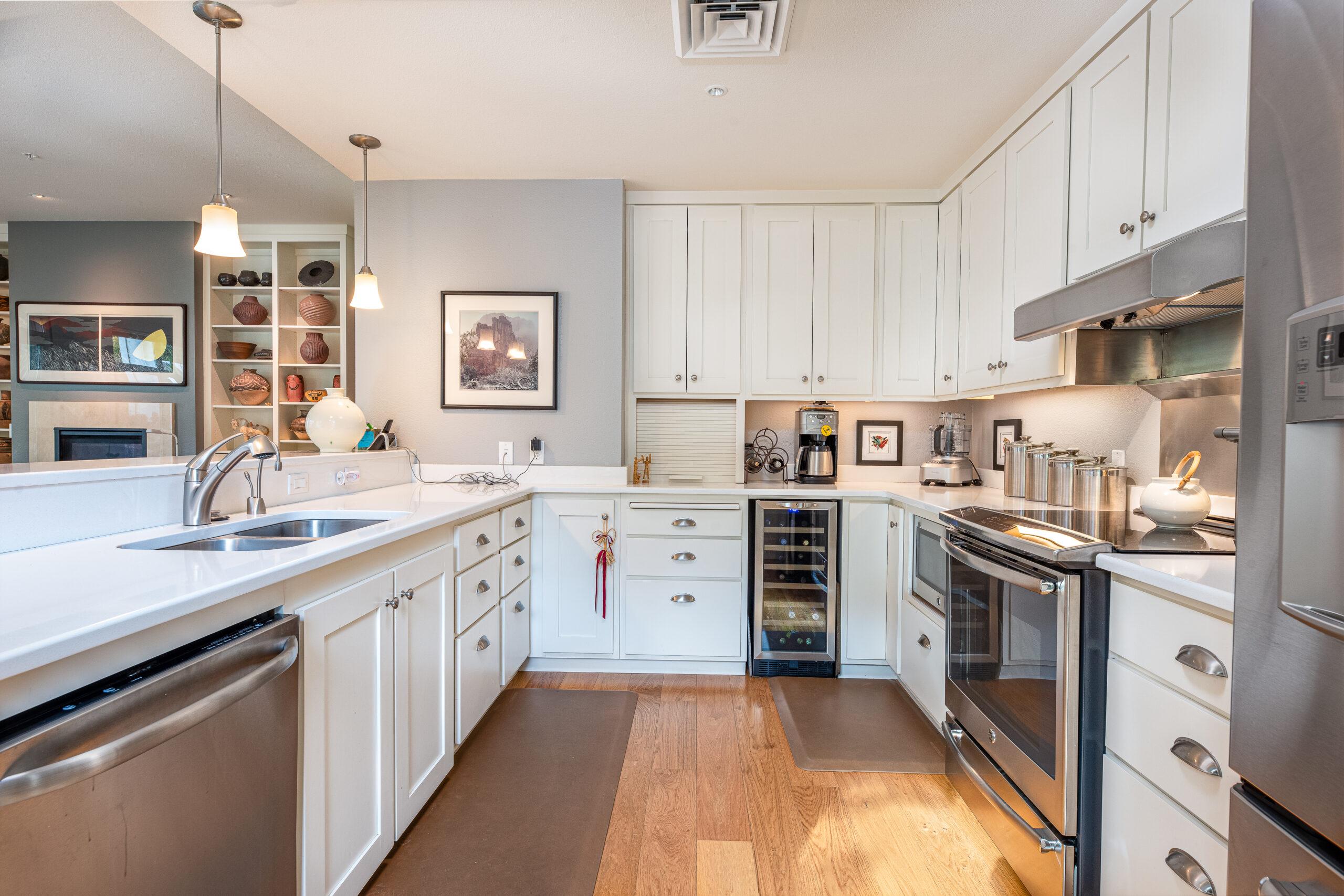 Cascade Manor residence kitchen